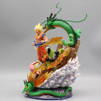 SS Goku Frieza Cell Buu Figurines, Dragon Ball Z Anime Collectible Figures 9 in - CloudAnimeStudio