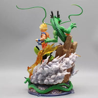 SS Goku Frieza Cell Buu Figurines, Dragon Ball Z Anime Collectible Figures 9 in - CloudAnimeStudio
