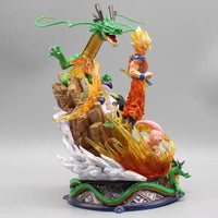 SS Goku Frieza Cell Buu Figurines, Dragon Ball Z Anime Collectible Figures 9 in - CloudAnimeStudio