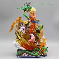 SS Goku Frieza Cell Buu Figurines, Dragon Ball Z Anime Collectible Figures 9 in - CloudAnimeStudio