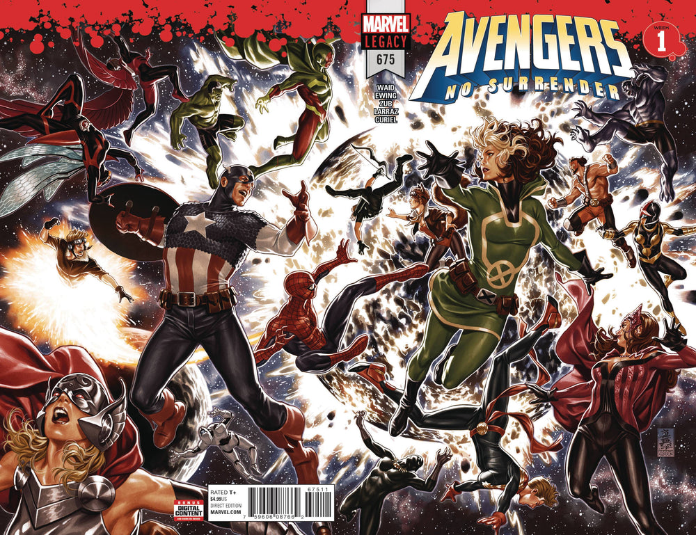 AVENGERS LH #675 LEG 1/10/2018 3D LENTICULAR wraparound CLOUDANIMESTUDIO