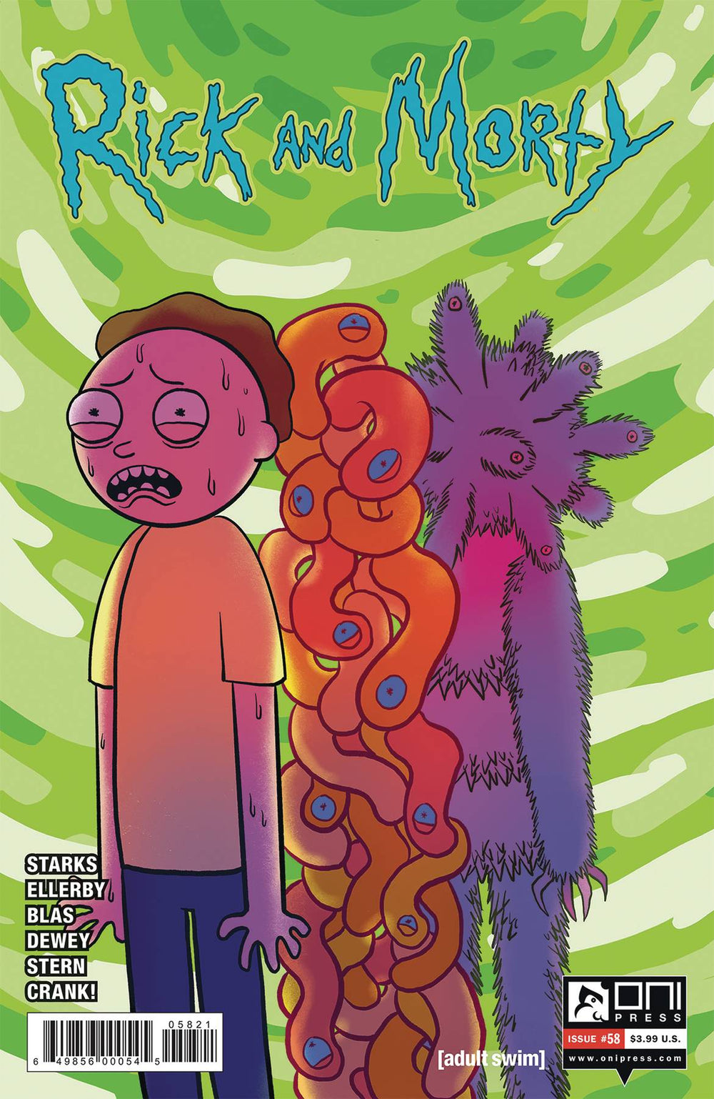 RICK & MORTY #58 CVR B SPANO (C: 1-0-0) (01/29/2020) CLOUDANIMESTUDIO