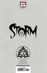 [FOIL] STORM #2 UNKNOWN COMICS NATHAN SZERDY EXCLUSIVE VIRGIN CONVENTION VAR (11/20/2024) CLOUDANIMESTUDIO