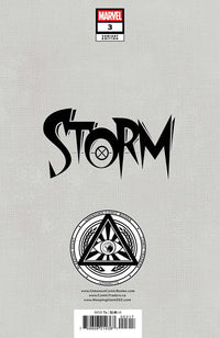 Storm #3 Unknown Comics Mateus Manhanini Exclusive Virgin Var (12/11/2024) CLOUDANIMESTUDIO