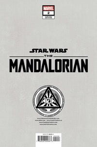 Star Wars: The Mandalorian #2 Unknown Comics Todd Nauck Virgin Exclusive Var (08/17/2022) CLOUDANIMESTUDIO
