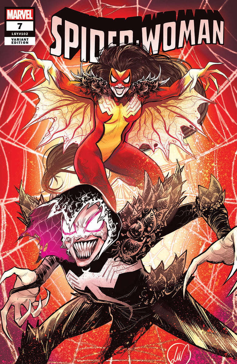 Spider-Woman #7 Unknown Comics Lucas Werneck Exclusive Knullified Var Kib (12/23/2020) CLOUDANIMESTUDIO
