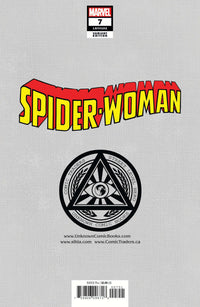 Spider-Woman #7 Unknown Comics Lucas Werneck Exclusive Knullified Var Kib (12/23/2020) CLOUDANIMESTUDIO