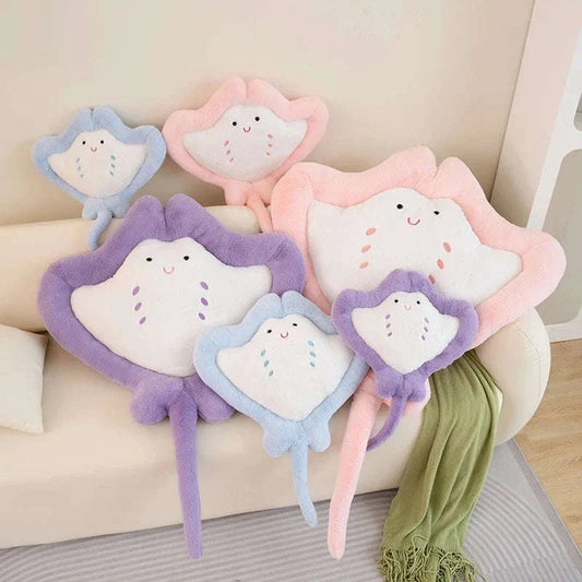Kawaii Manta Ray Plushie CLOUDANIMESTUDIO