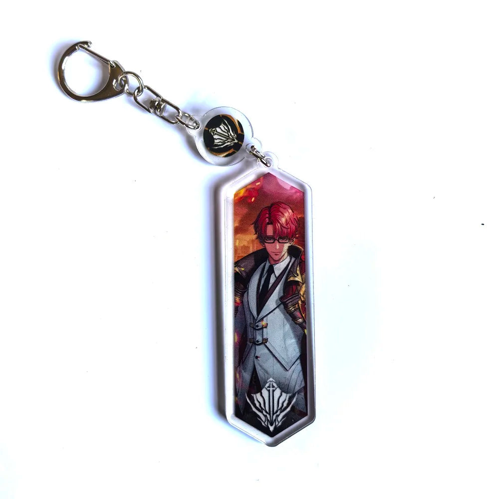 Anime Manwha Solo Leveling Keychain Acrylic Jewelry Knick Knacks for Friend Gift Bag Charms