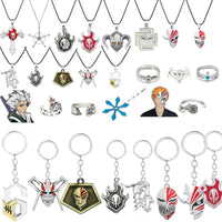 BLEACH: Thousand-Year Blood War Keychains Pendant Rings Accessories Key Chains For Anime Otaku Fans