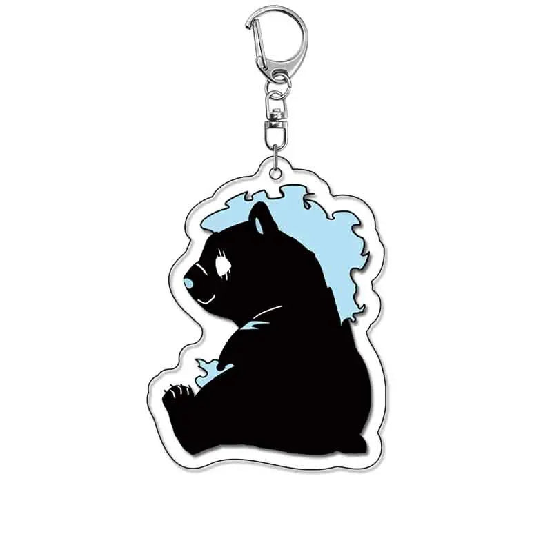 Anime Solo Leveling Acrylic Keychain Shadow Monarch Army Accessories