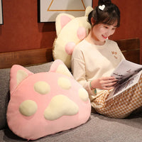 Giant Cat Paw Pillows