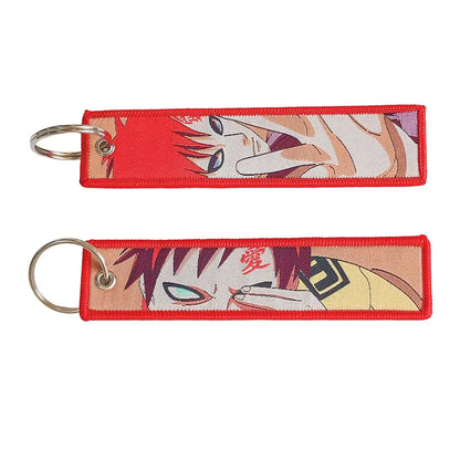 Naruto Shippuden Keychains Anime Key Chain Car Accessories
