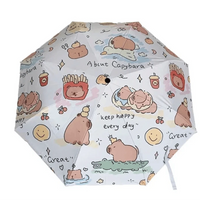 Kawaii Capybara Umbrella CLOUDANIMESTUDIO