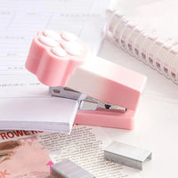 Kawaii Pastel Cat Paw Stapler