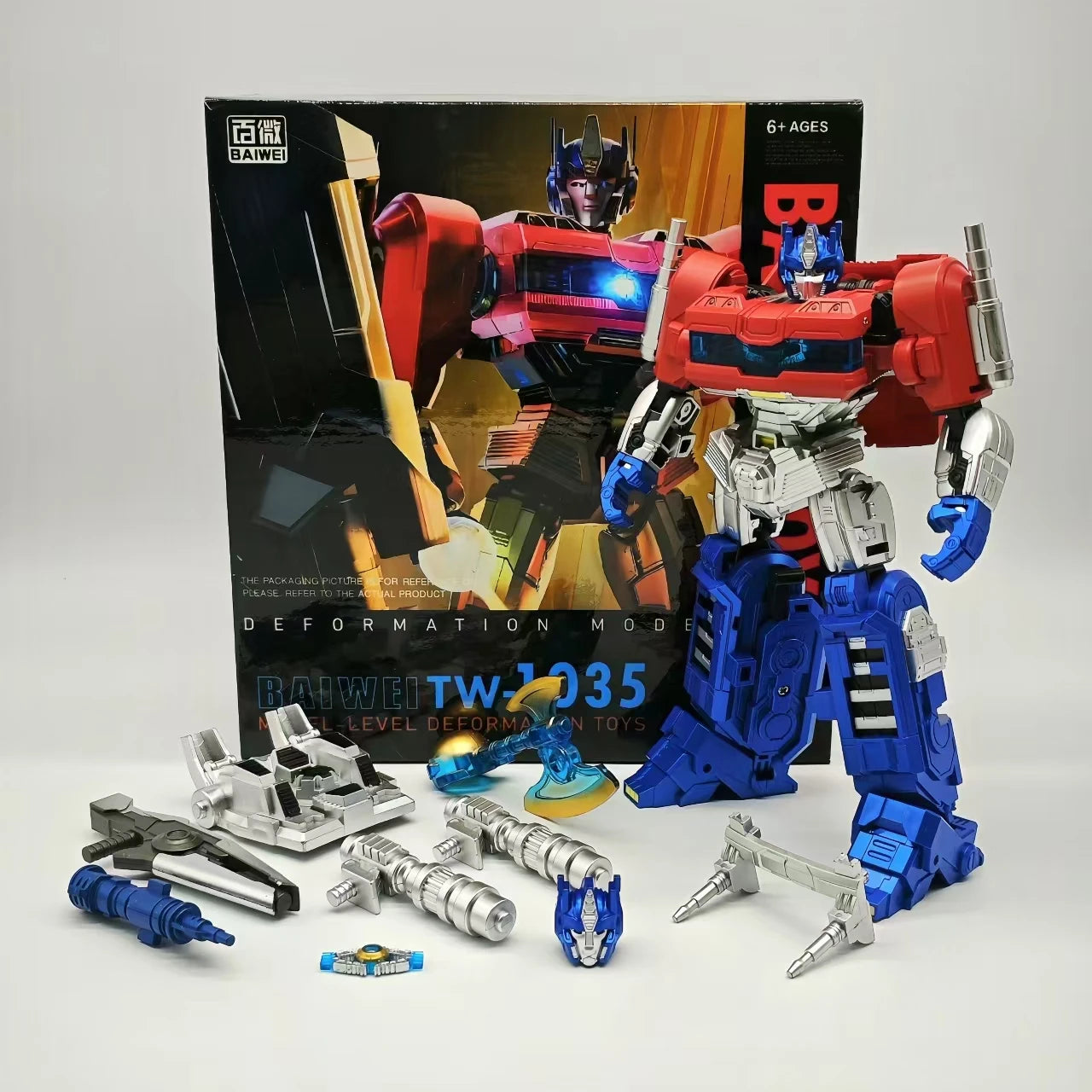 Transformers Figurine Optimus Prime Command Anime Action Figure Robot Toys 18 CM