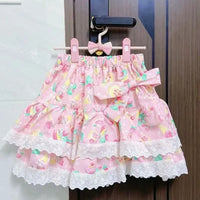 Kawaii Cakes Ruffle Lace Skirt