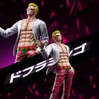 Donquixote Doflamingo Anime Figurine, One Piece Action Figures 29 CM