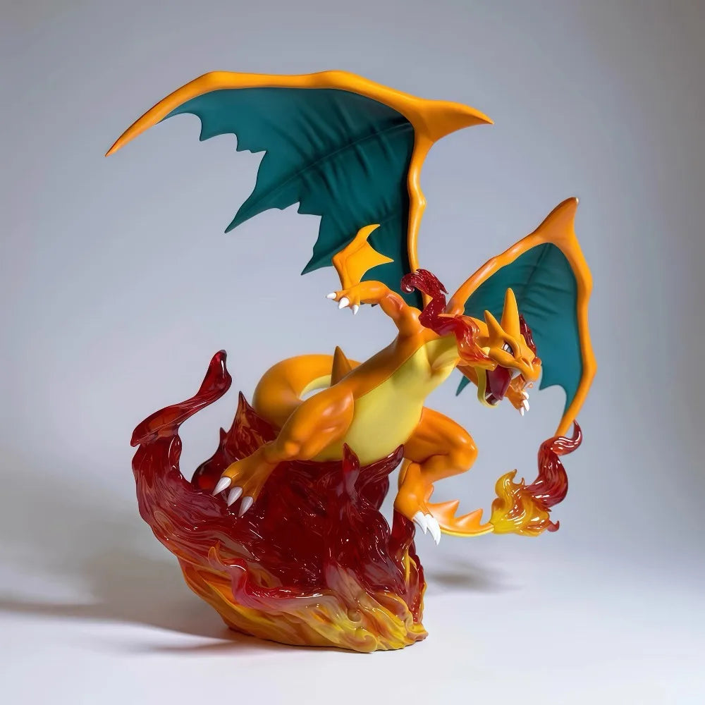 Charizard Anime Figurine, Pokemon Action Figures PVC Statue Collectible 20 CM