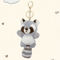 Red Panda Plushie Pendant Keychain CLOUDANIMESTUDIO