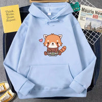 Kawaii Red Panda Gamer Hoodie
