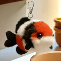 Kawaii Plush Koi Fish Keychain CLOUDANIMESTUDIO
