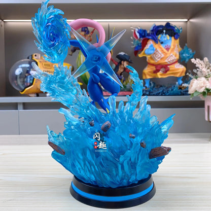 Pokemon Evolution LED Anime Figures, PVC Statue Model Toy Collections 20-35cm