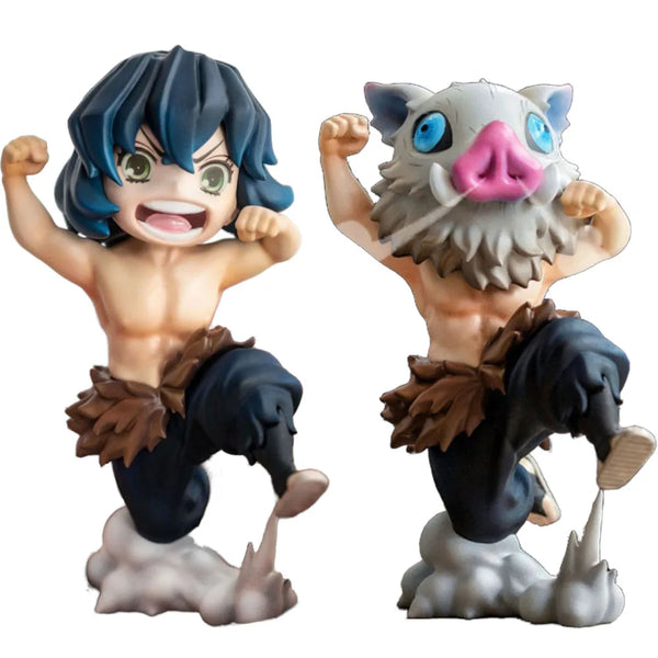 Hashibira Inosuke Anime Figure Demon Slayer Action Figurines Zenitsu PVC Model Collectible Gift
