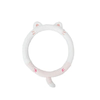 Pink Plush Cat Car Seat Accessories