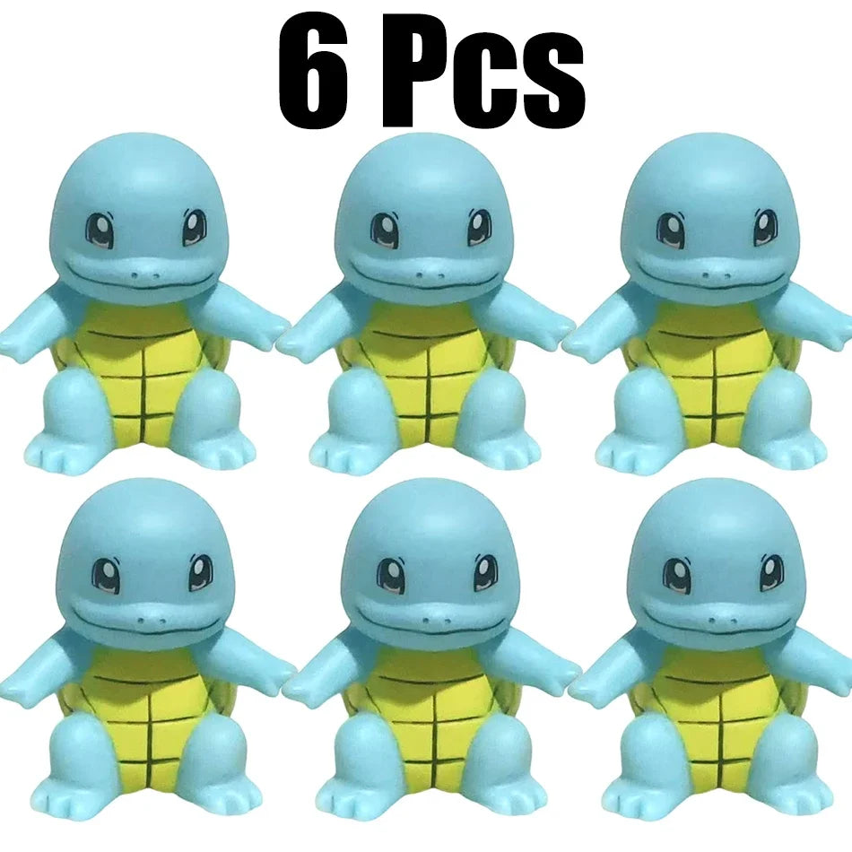 Pokemon Night Light Glowing Anime Figures, Gengar Squirtle Charmander Psyduck Bedside Led Lamp 12 CM