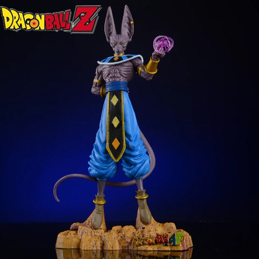 Beerus Anime Figure, Dragon Ball Super God of Destruction Action Figurines Statue 30 CM