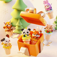 Kawaii Ice Cream Animals Building Blocks CLOUDANIMESTUDIO