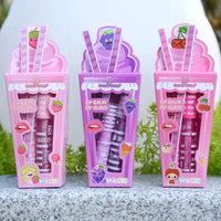 GLORY CARROT Lip Balm + Gloss Set