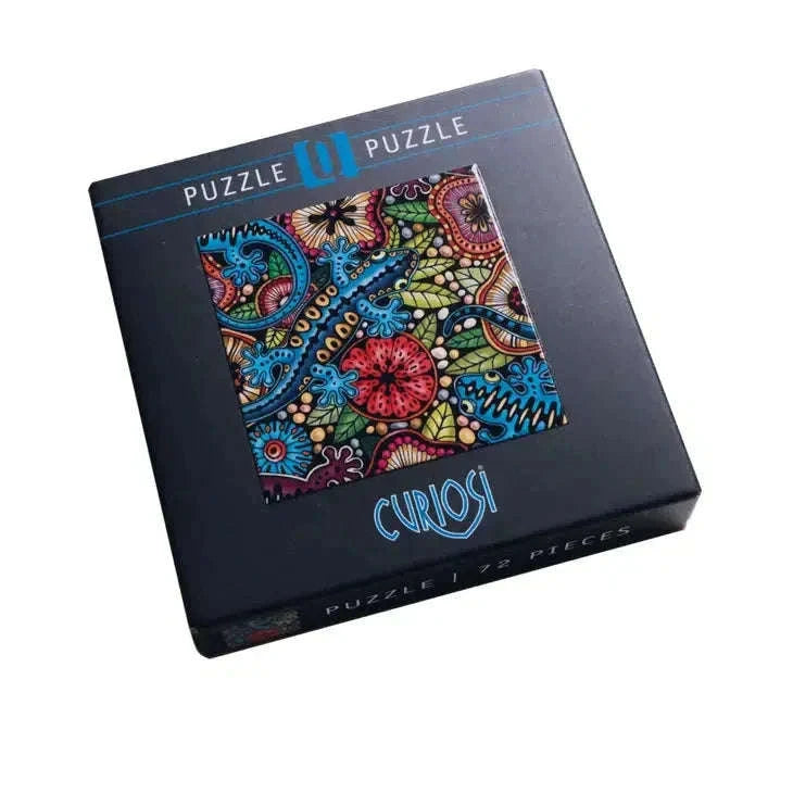 Salamander Color Mix Q 72 Piece Jigsaw Puzzle Curiosi CLOUDANIMESTUDIO