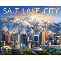 Salt Lake City 210 Piece Jigsaw Puzzle Boardwalk CLOUDANIMESTUDIO