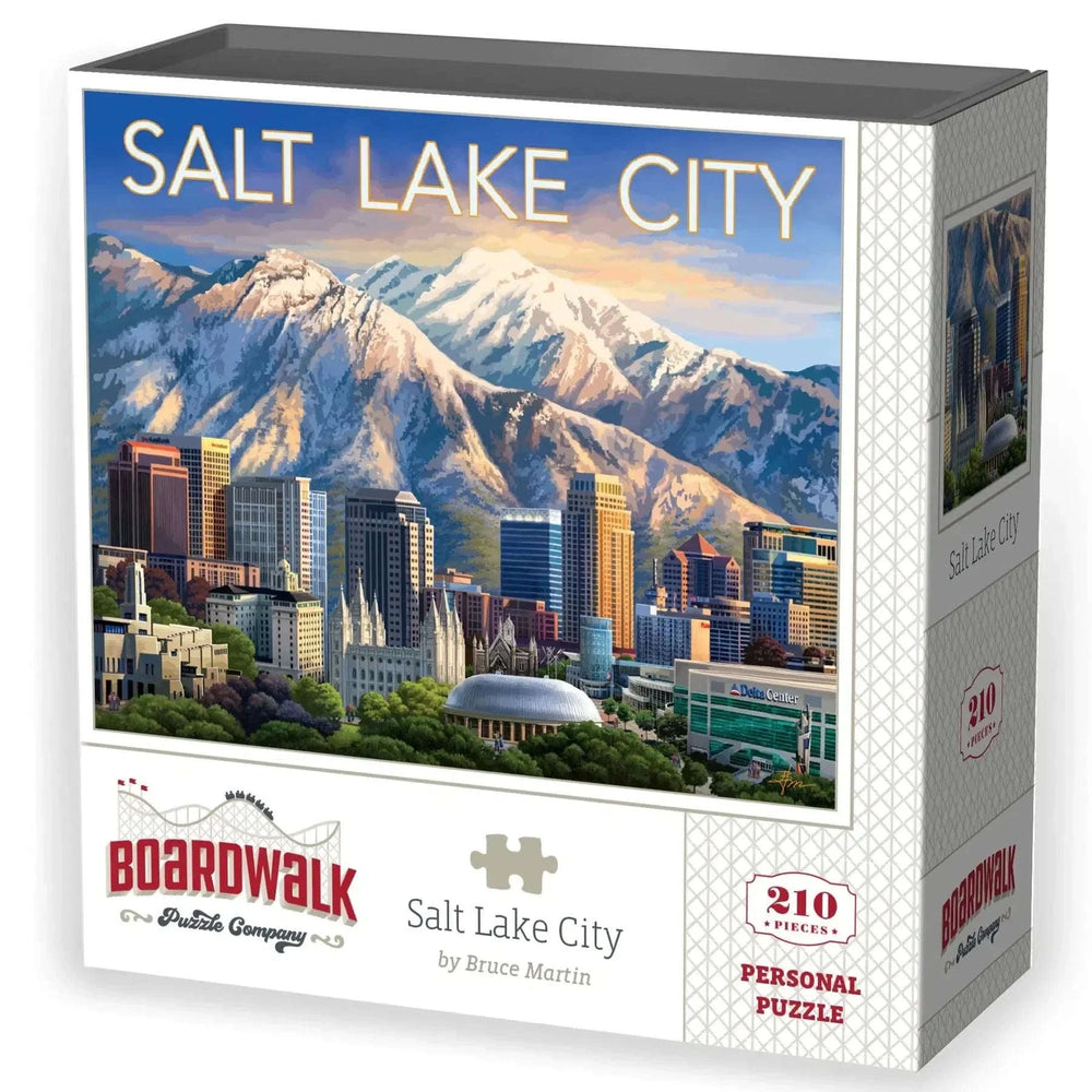 Salt Lake City 210 Piece Jigsaw Puzzle Boardwalk CLOUDANIMESTUDIO