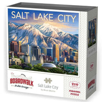 Salt Lake City 210 Piece Jigsaw Puzzle Boardwalk CLOUDANIMESTUDIO