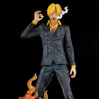 Sanji Vinsmoke One Piece Anime Figure, One Piece Strawhat Pirates Figurines Diable Jambe Black Foot 11 in - CloudAnimeStudio