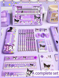 Sanrio Family Cinnamoroll, Kuromi, and Melody Stationery Gift Box Set, Children's Gift Back-to-School Christmas Gift - CloudAnimeStudio