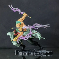 Santoryu Ogi Zoro Figure, King of Hell One Piece Anime Figurines Wano Onigashima - CloudAnimeStudio