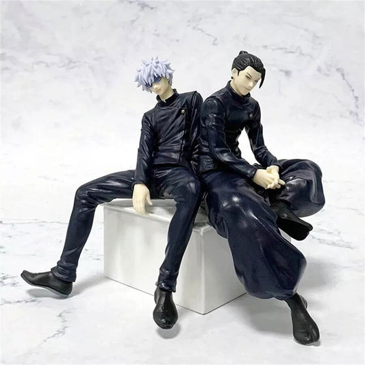 Satoru Gojo & Geto Suguru Figurines, Jujutsu Kaisen Anime Collectible 5 in - CloudAnimeStudio