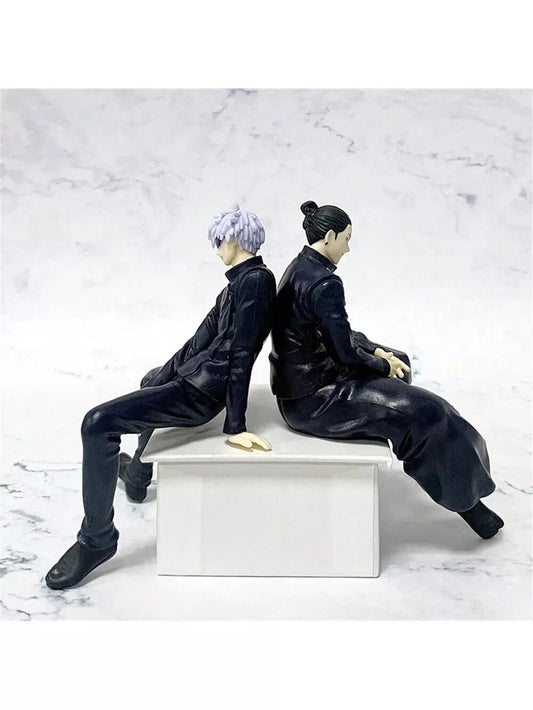 Satoru Gojo & Geto Suguru Figurines, Jujutsu Kaisen Anime Collectible 5 in - CloudAnimeStudio