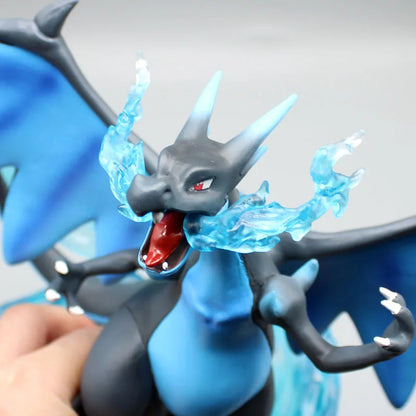 Pokemon Evolution LED Anime Figures, PVC Statue Model Toy Collections 20-35cm