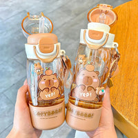 Cute Capybara Water Bottles