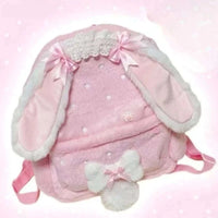 Kawaii Sweet Bunny Plush Backpack CLOUDANIMESTUDIO