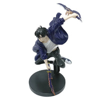 Sung Jinwoo Anime Figure, Solo Leveling Shadow Monarch King Action Figurines 18 CM