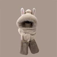 Forest Fox Hoodie Scarf