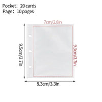 DIY K-pop Photo Card Butterfly Album