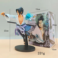 Cursed Sasuke Uchiha Chidori Anime Figure, Bandai Naruto Shippuden Action Figures 20 CM