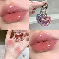 Butterfly Lip Gloss Keychain CLOUDANIMESTUDIO